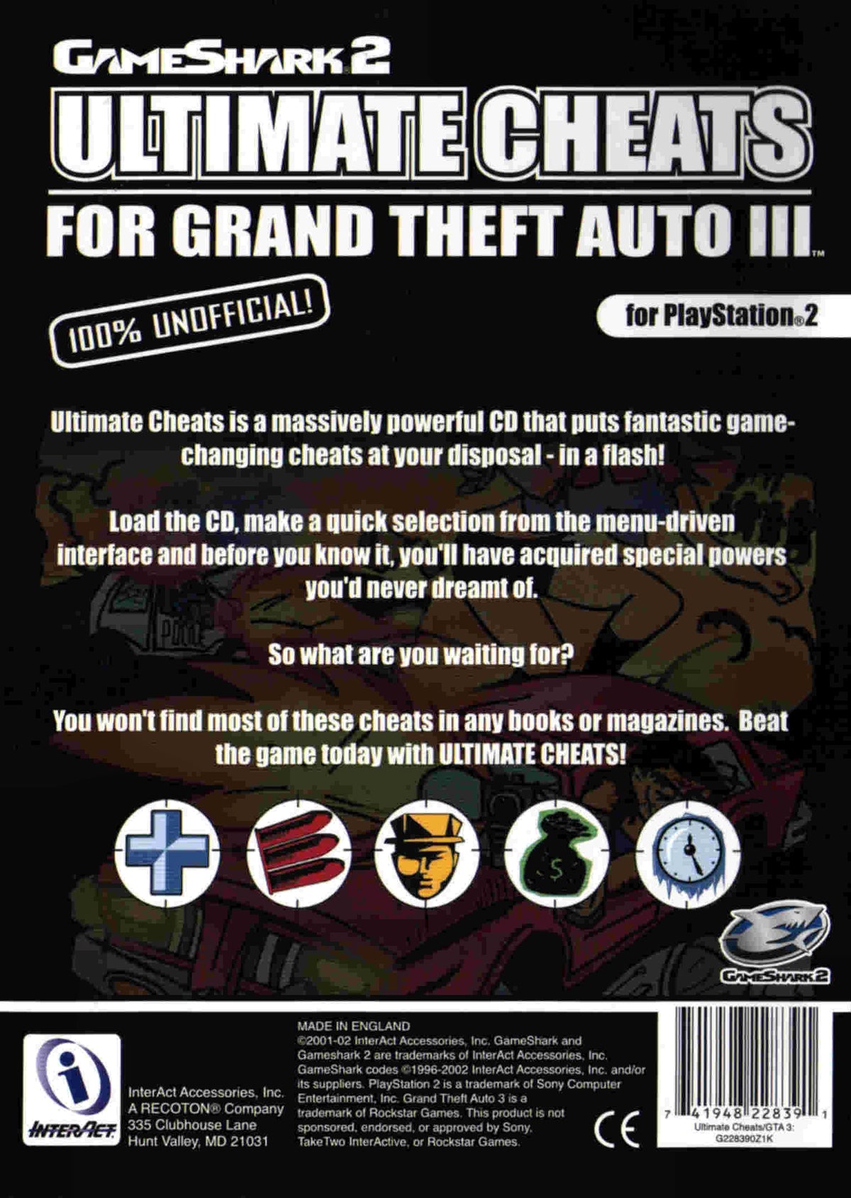 Ultimate Cheats for Grand Theft Auto III - Playstation 2