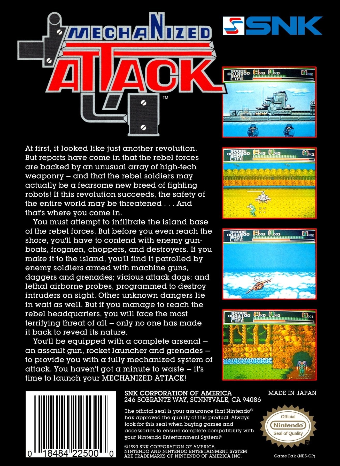 Mechanized Attack - NES - Retro Island Gaming