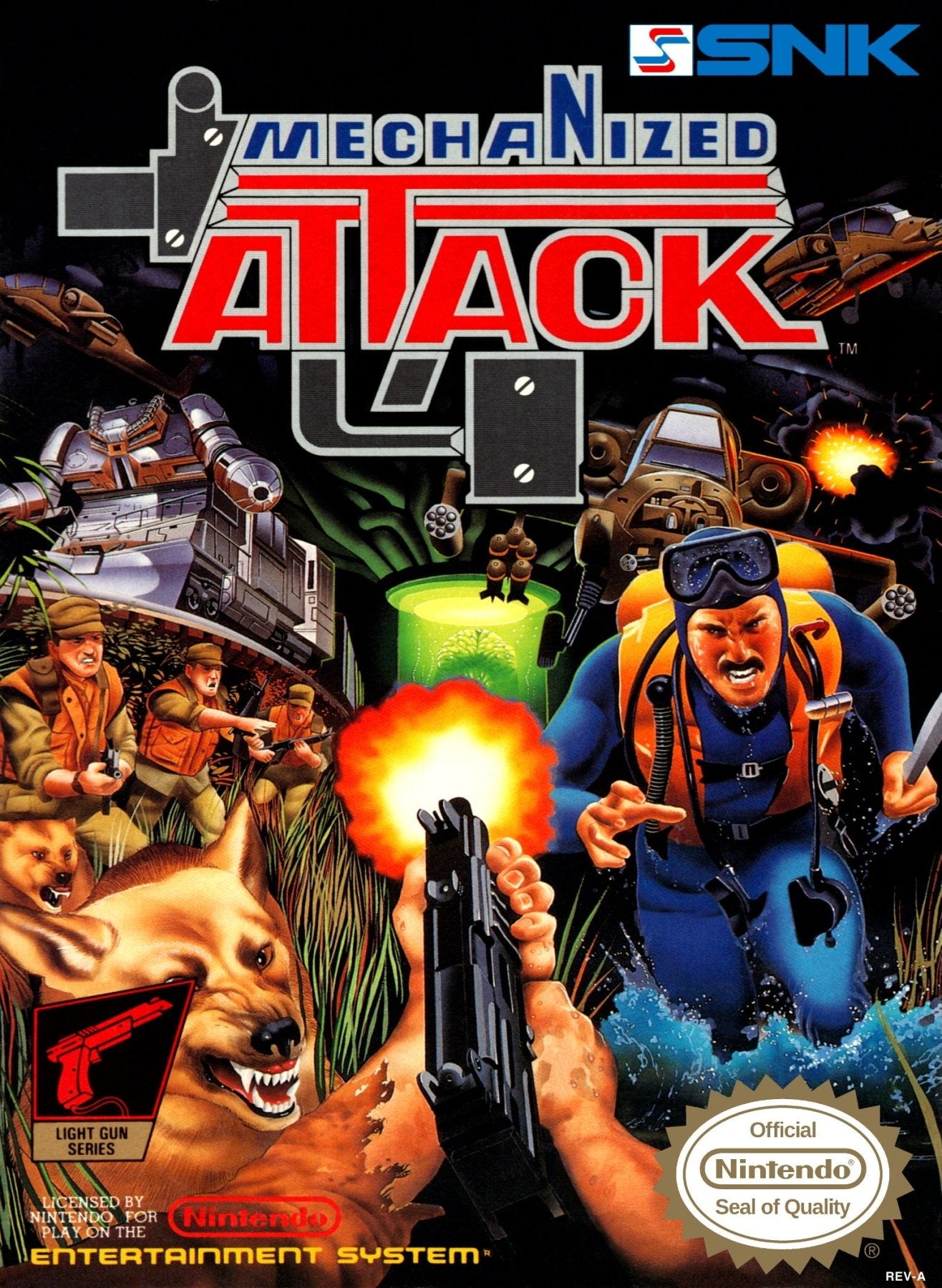 Mechanized Attack - NES - Retro Island Gaming