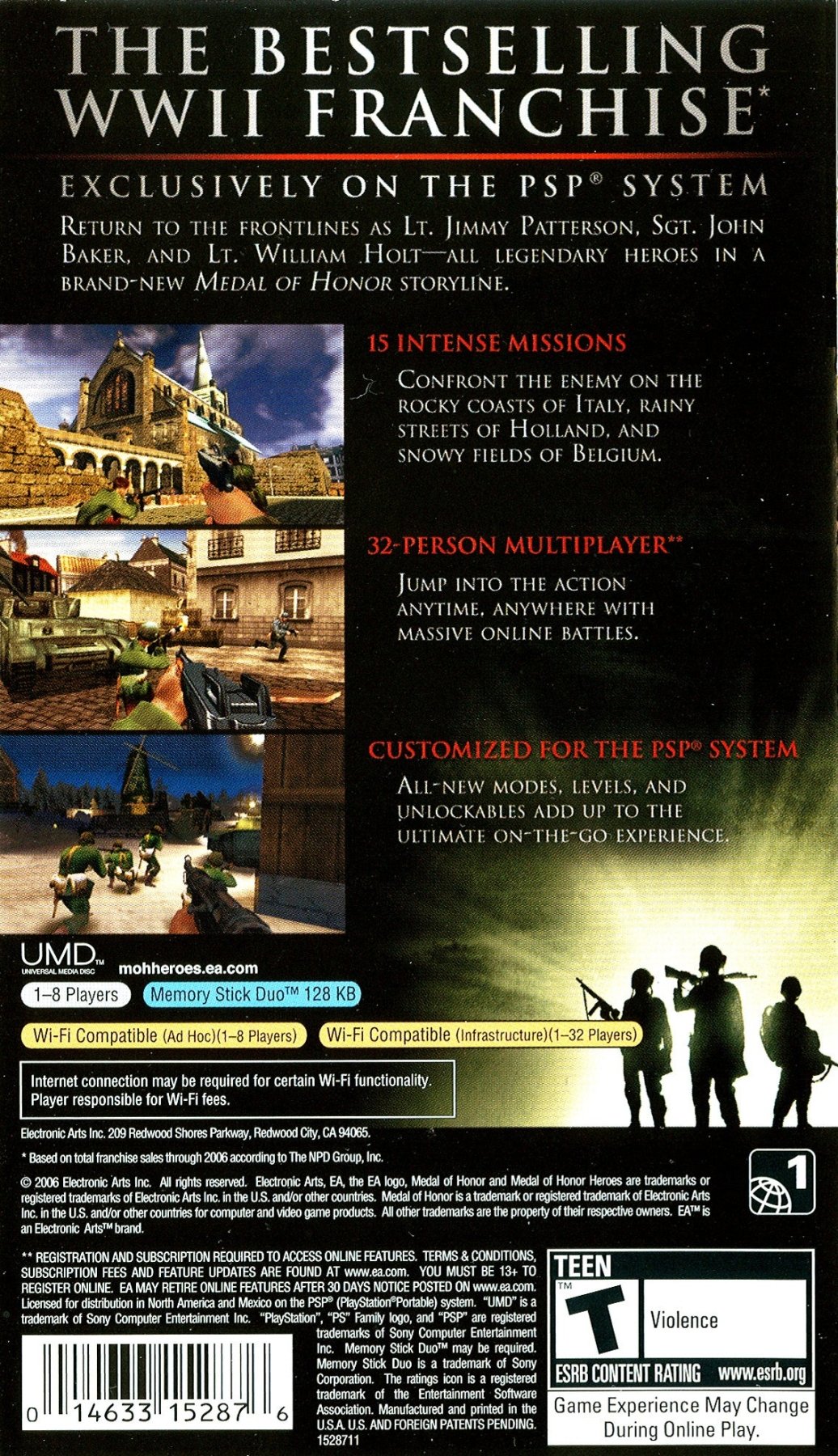 Medal of Honor Heroes - PSP - Retro Island Gaming