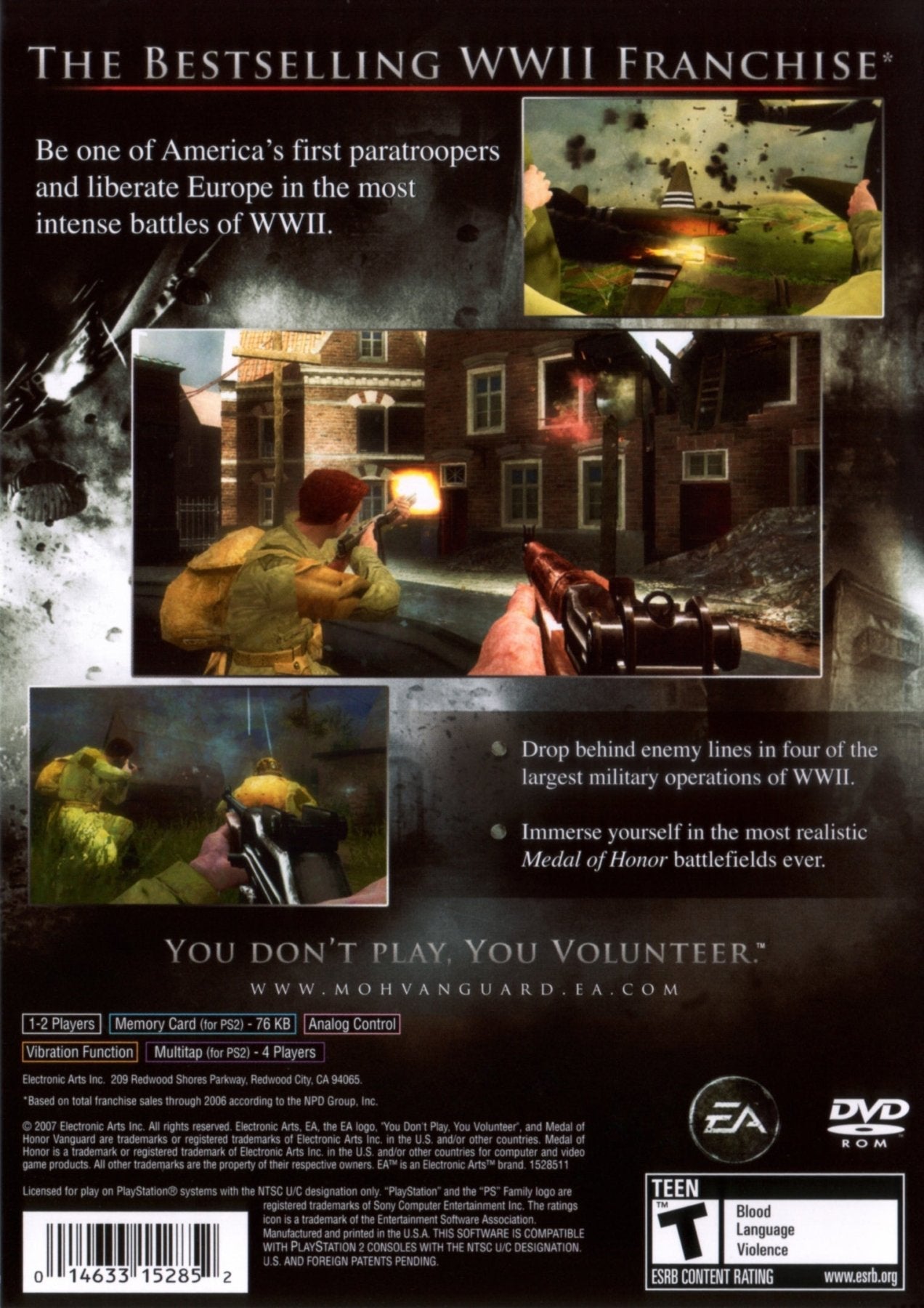 Medal of Honor Vanguard - Playstation 2 - Retro Island Gaming