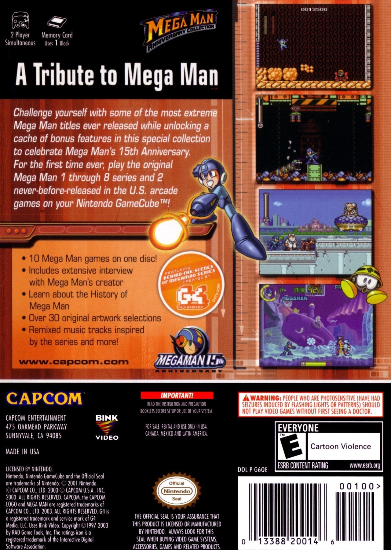 Mega Man Anniversary Collection - Gamecube - Retro Island Gaming