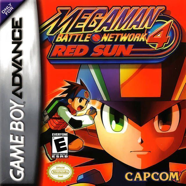 Mega Man Battle Network 4 Red Sun - GameBoy Advance - Retro Island Gaming