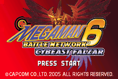 Mega Man Battle Network 6 Cybeast Falzar - GameBoy Advance - Retro Island Gaming