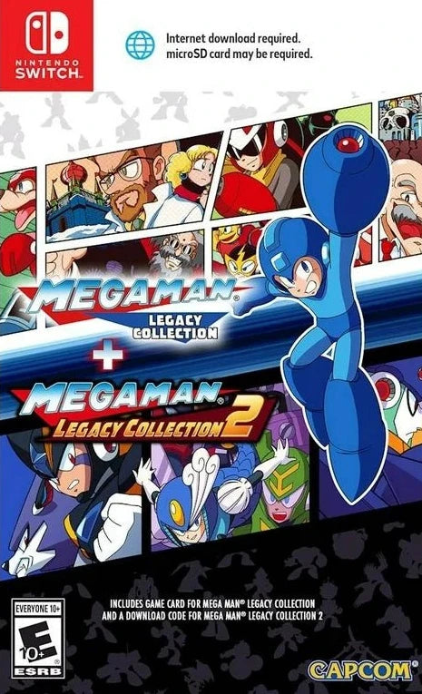 Mega Man Legacy Collection 1 + 2 - Nintendo Switch - Retro Island Gaming