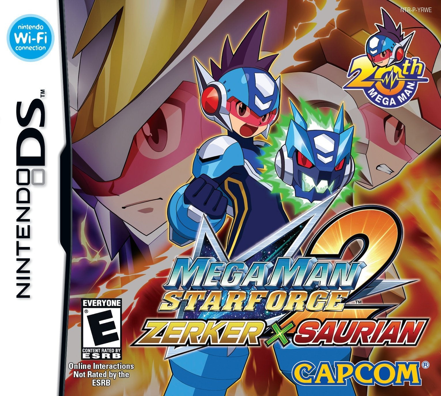 Mega Man Star Force 2 Zerker X Saurian - Nintendo DS - Retro Island Gaming