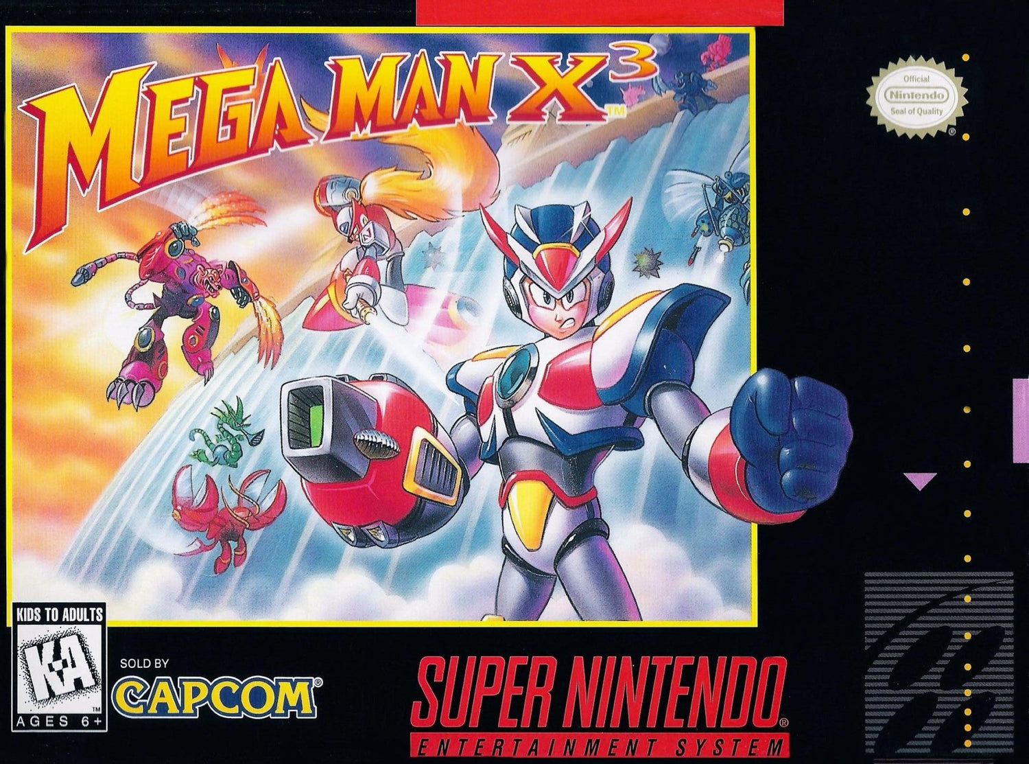 Mega Man X3 - Super Nintendo - Retro Island Gaming