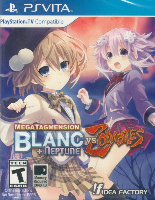 MegaTagmension Blanc + Neptune vs. Zombies - Playstation Vita - Retro Island Gaming