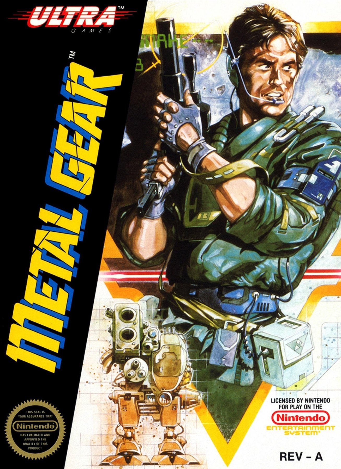 Metal Gear - NES - Retro Island Gaming