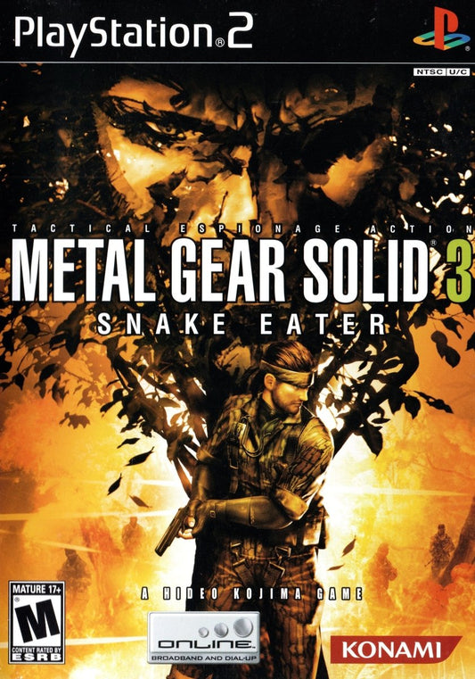 Metal Gear Solid 3 Snake Eater - Playstation 2 - Retro Island Gaming