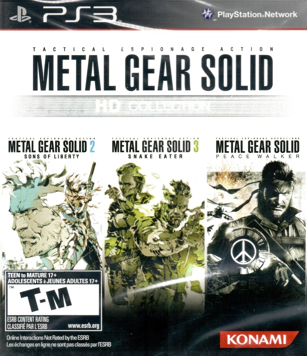 Metal Gear Solid HD Collection - Playstation 3 - Retro Island Gaming