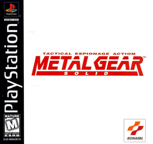 Metal Gear Solid - Playstation - Retro Island Gaming