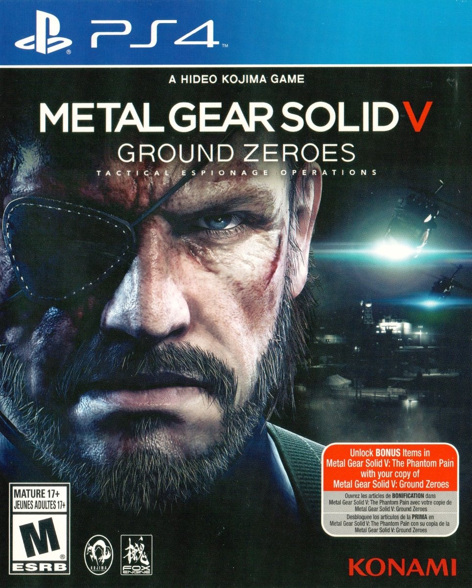 Metal Gear Solid V: Ground Zeroes - Playstation 4 - Retro Island Gaming