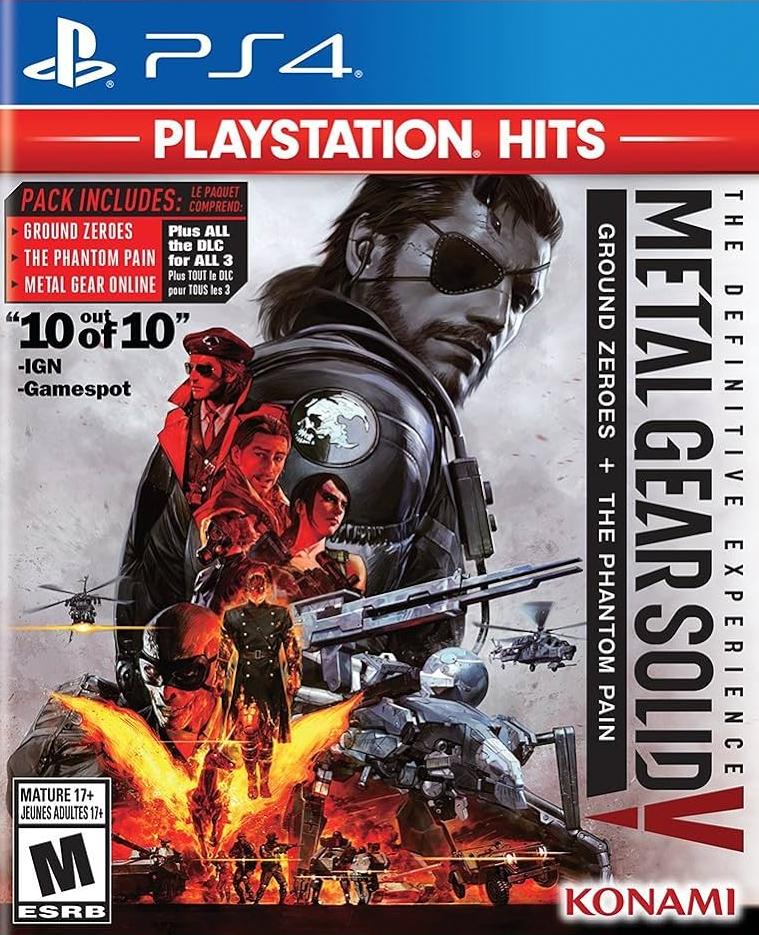 Metal Gear Solid V The Definitive Experience [Playstation Hits] - Playstation 4 - Retro Island Gaming