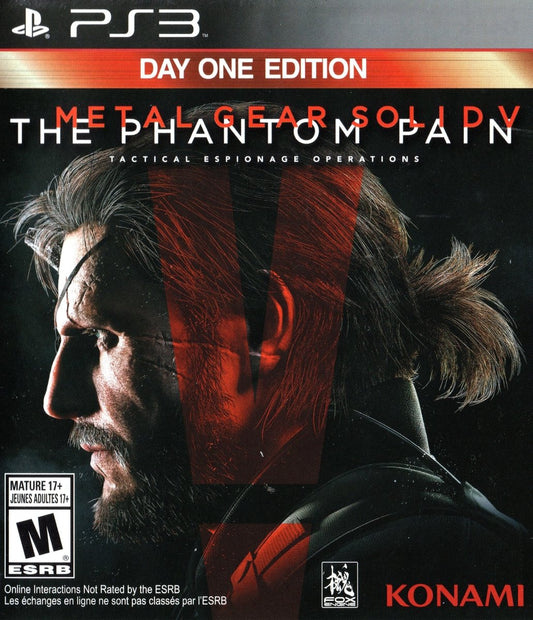 Metal Gear Solid V: The Phantom Pain - Playstation 3 - Retro Island Gaming