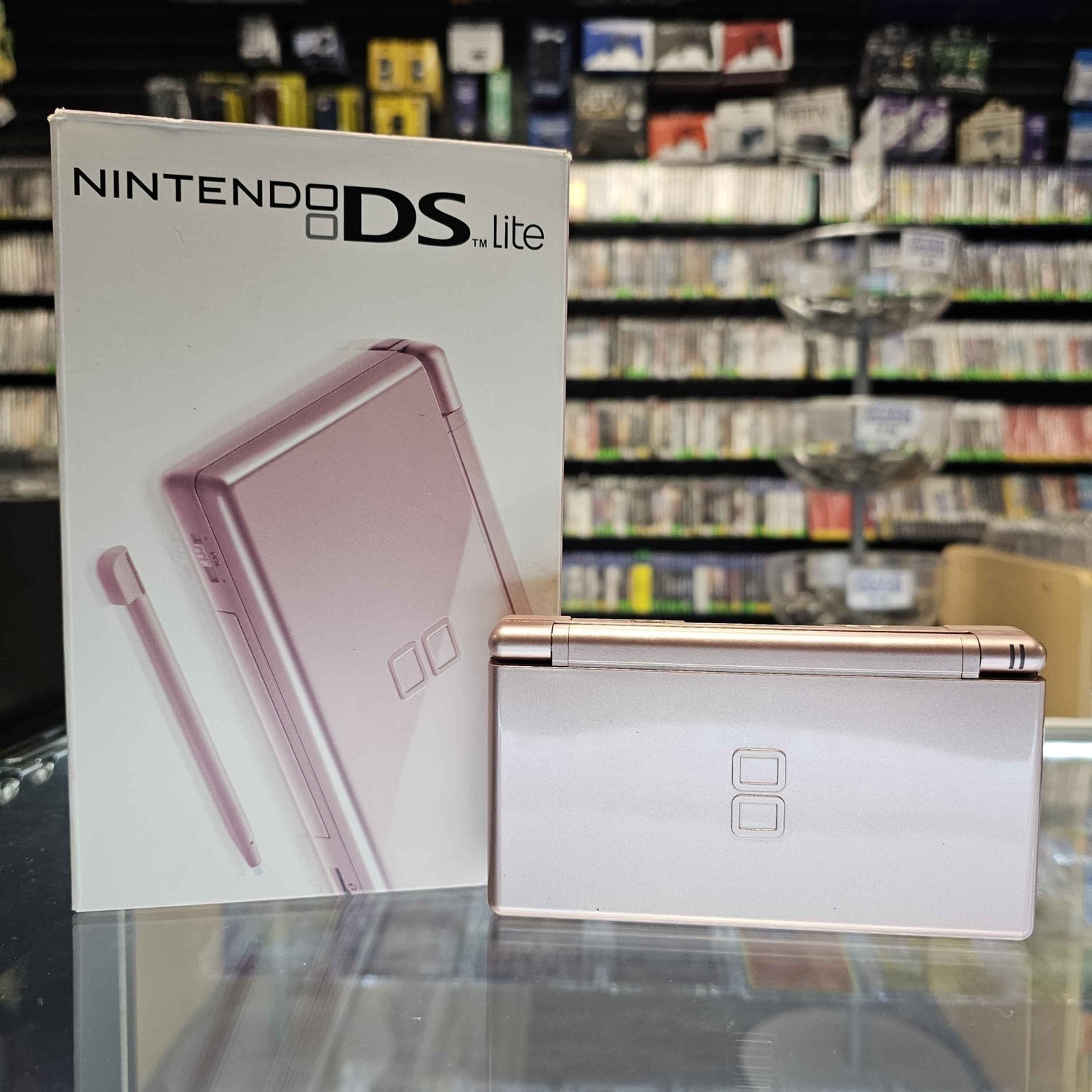 Metallic Rose Nintendo DS Lite [Excellent Condition with Original Packaging] - Retro Island Gaming