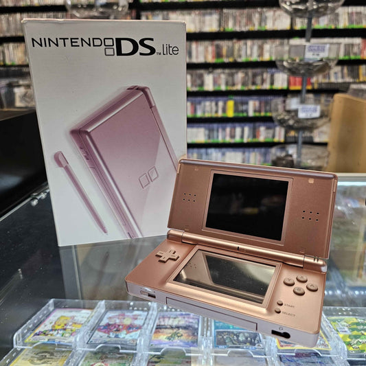 Metallic Rose Nintendo DS Lite [Excellent Condition with Original Packaging] - Retro Island Gaming