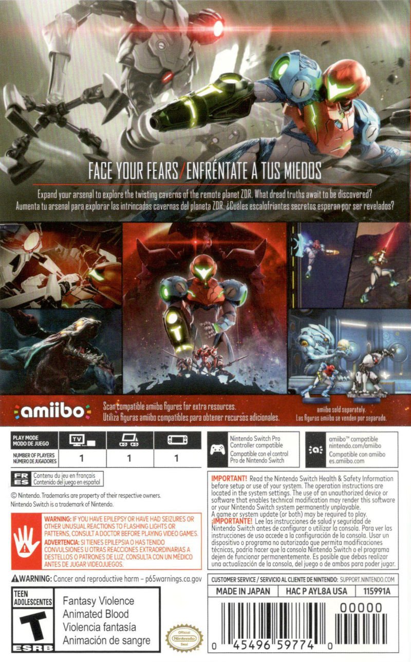 Metroid Dread - Nintendo Switch - Retro Island Gaming