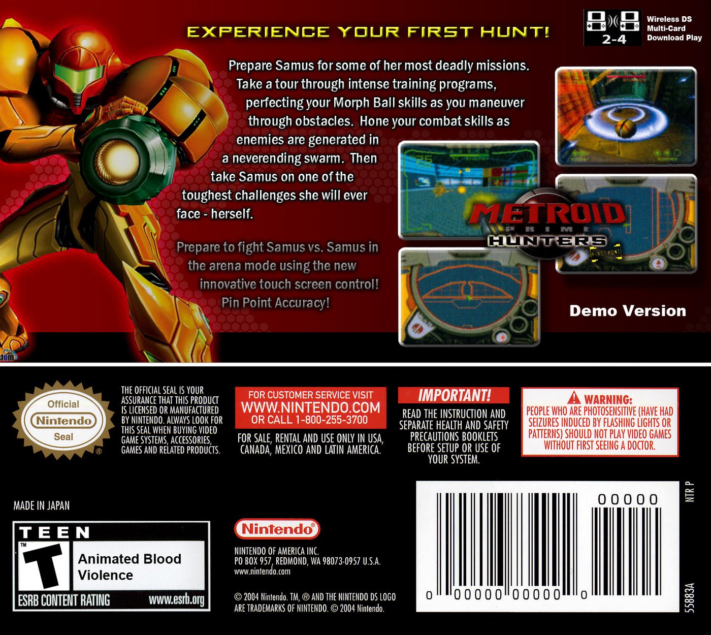 Metroid Prime Hunters [First Hunt] - Nintendo DS - Retro Island Gaming