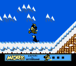 Mickey's Safari in Letterland - NES - Retro Island Gaming