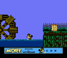 Mickey's Safari in Letterland - NES - Retro Island Gaming