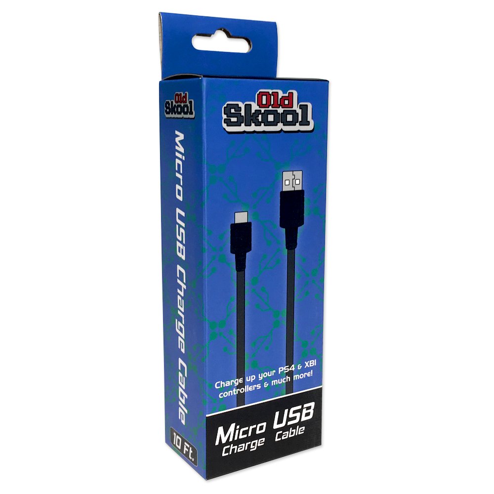 Old Style Usb Micro USB Cable - Old Skool – Retro Island Gaming