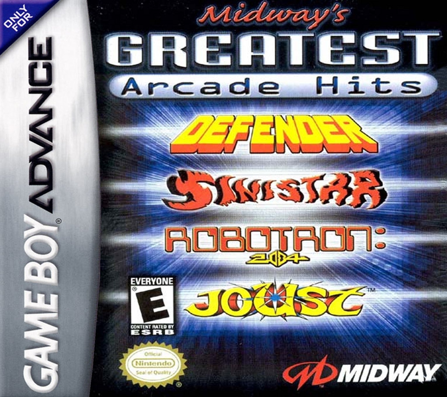 Midway's Greatest Arcade Hits - GameBoy Advance - Retro Island Gaming