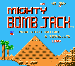 Mighty Bomb Jack [5 Screw] - NES - Retro Island Gaming