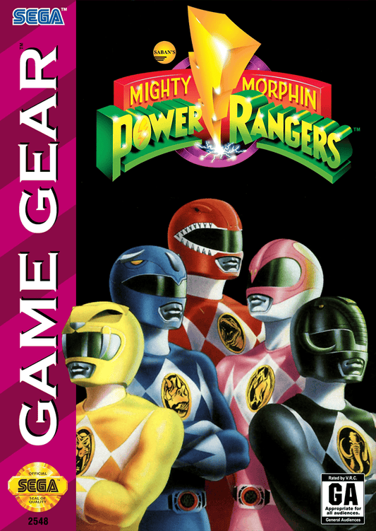 Mighty Morphin Power Rangers - Sega Game Gear - Retro Island Gaming