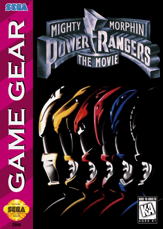 Mighty Morphin Power Rangers The Movie - Sega Game Gear - Retro Island Gaming