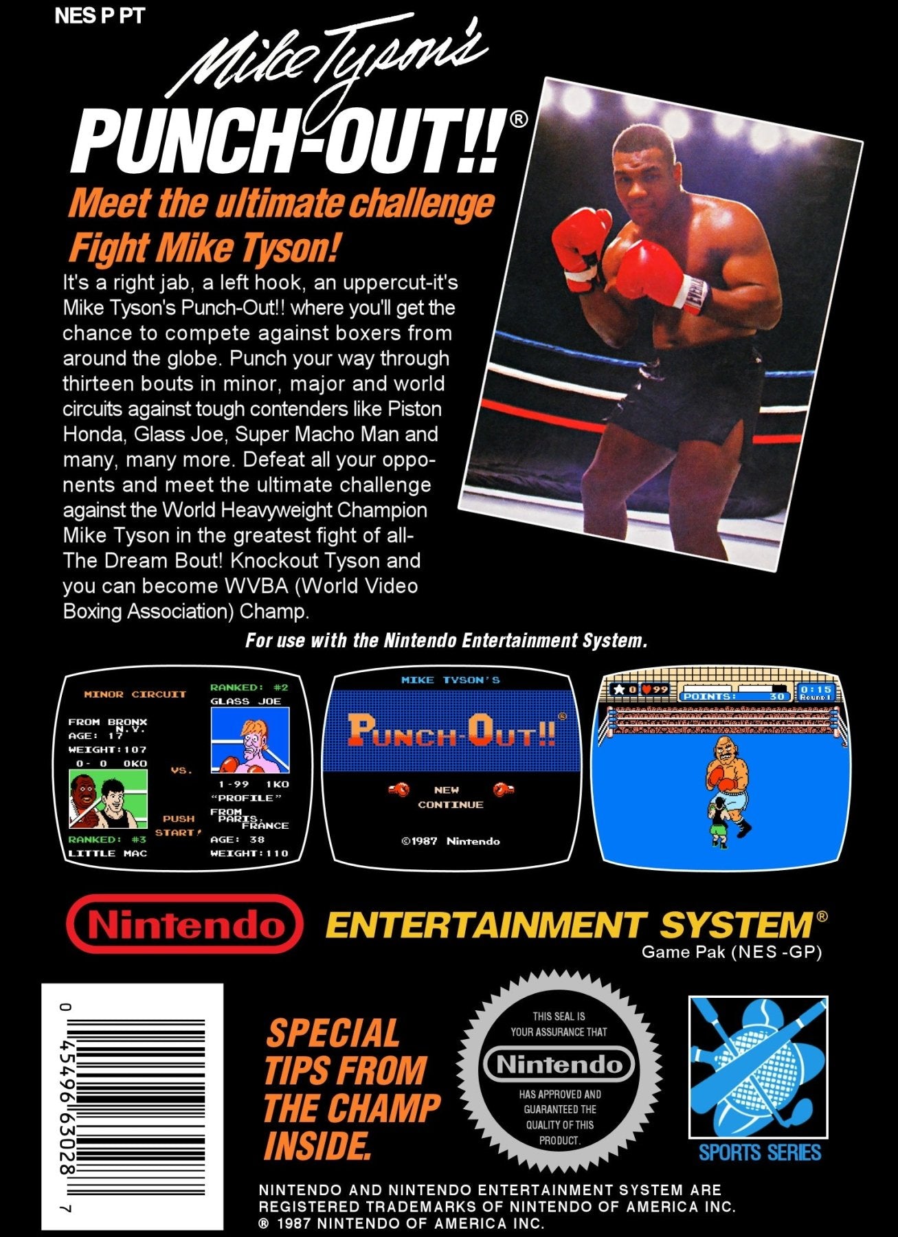 Mike Tyson's Punch - Out - NES - Retro Island Gaming