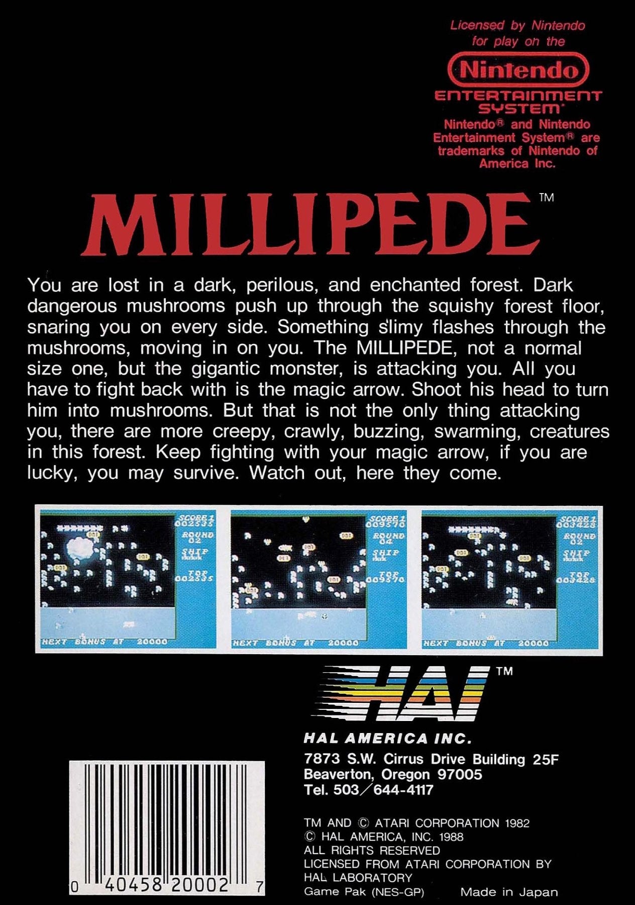 Millipede - NES - Retro Island Gaming