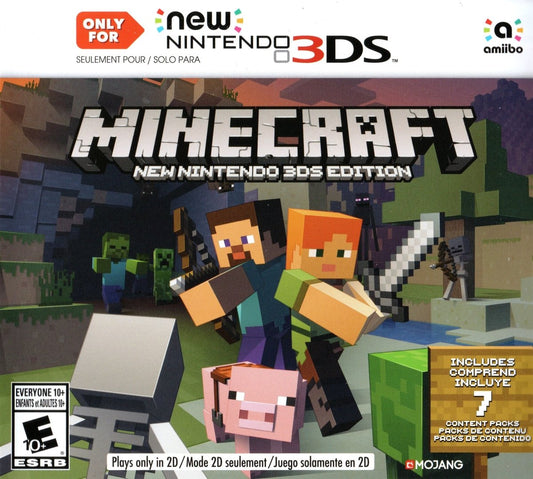 Minecraft New Nintendo 3DS Edition - Nintendo 3DS - Retro Island Gaming