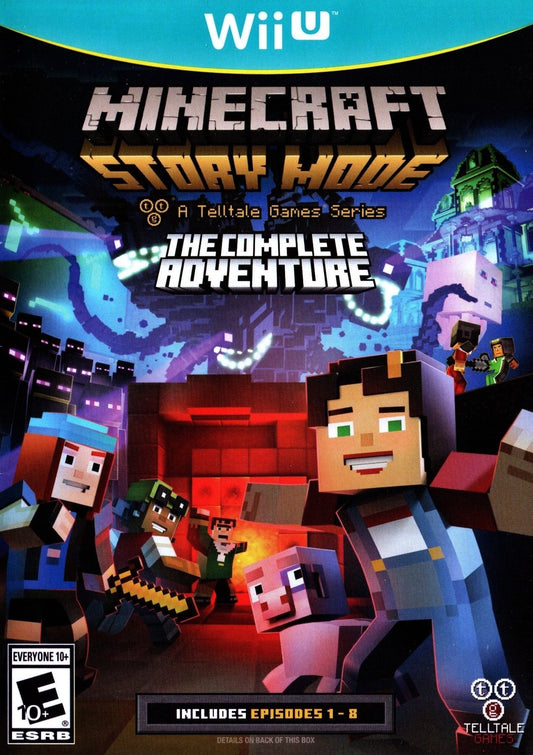 Minecraft: Story Mode Complete Adventure - Wii U - Retro Island Gaming