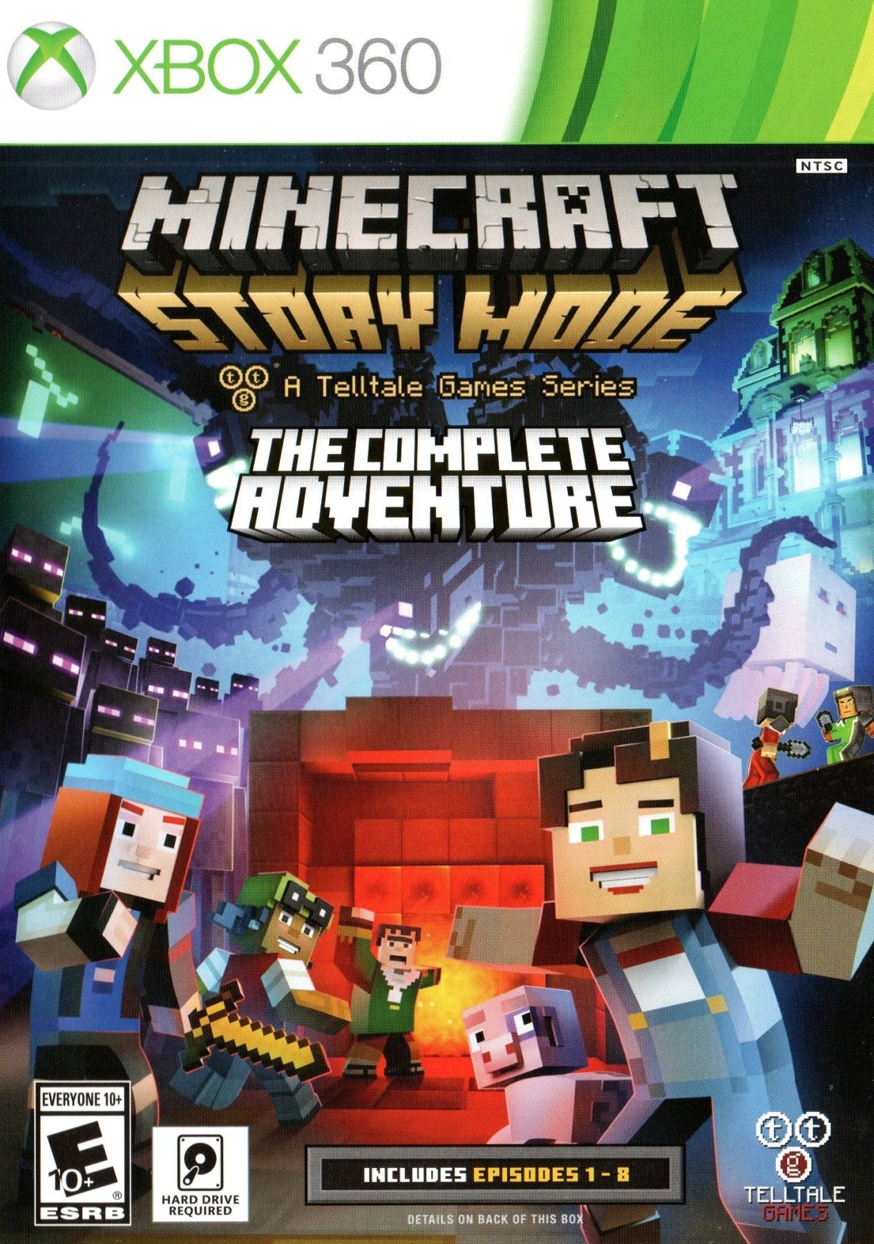 Minecraft: Story Mode Complete Adventure - Xbox 360 - Retro Island Gaming