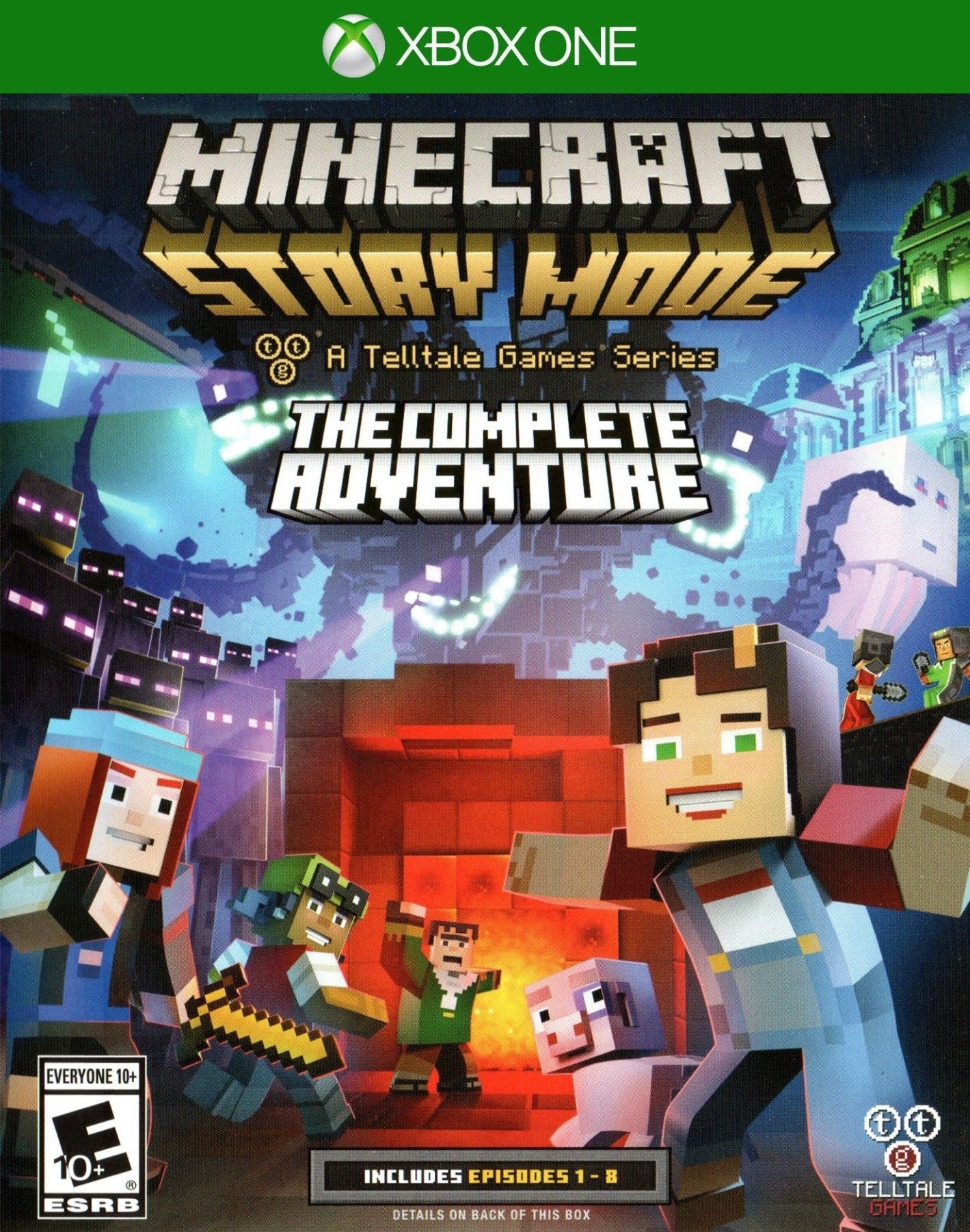 Minecraft: Story Mode Complete Adventure - Xbox One - Retro Island Gaming