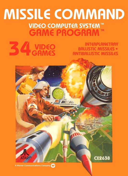 Missile Command - Atari 2600 - Retro Island Gaming