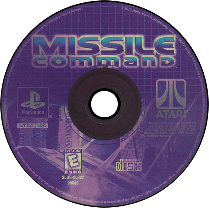 Missile Command - Playstation - Retro Island Gaming