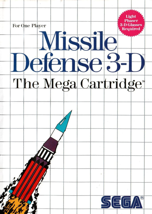 Missile Defense 3D - Sega Master System - Retro Island Gaming