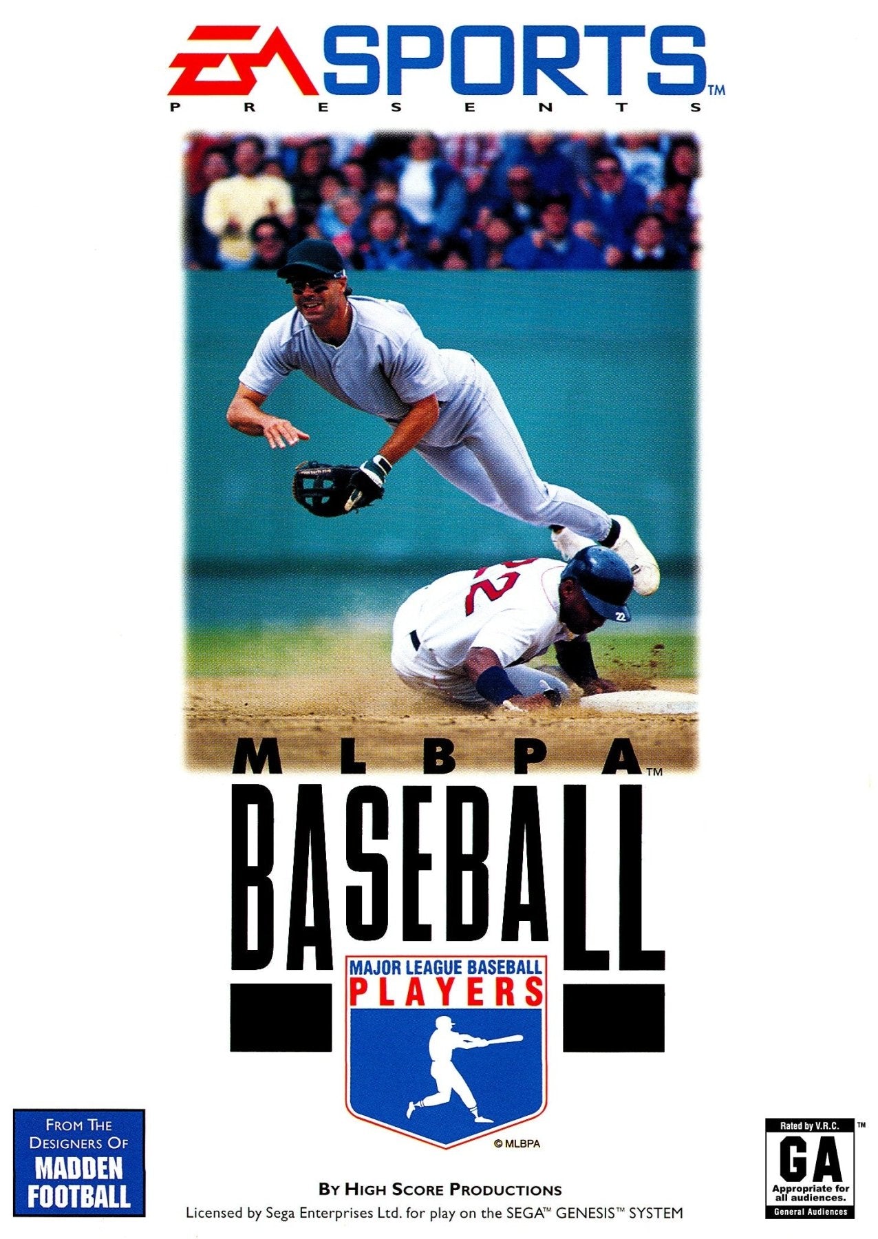 MLBPA Baseball - Sega Genesis - Retro Island Gaming
