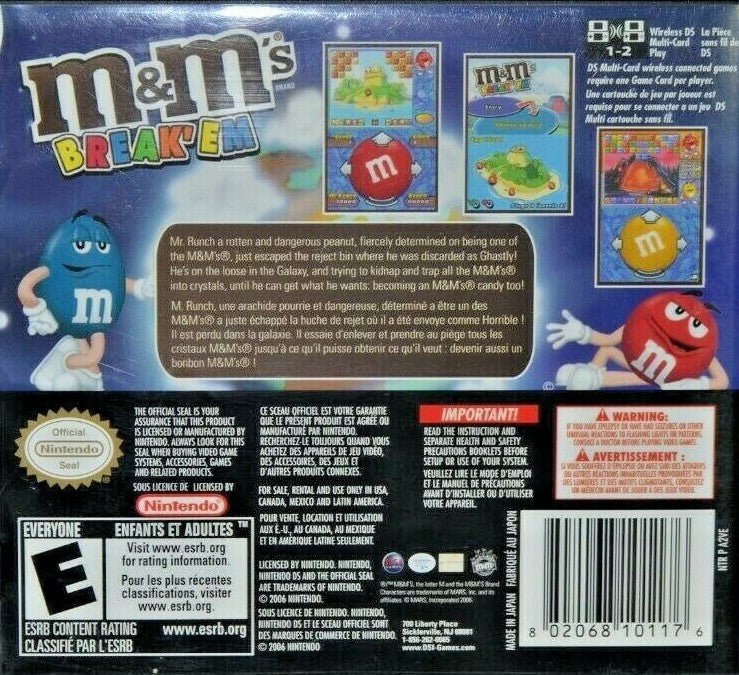 M&M's Break'Em - Nintendo DS - Retro Island Gaming