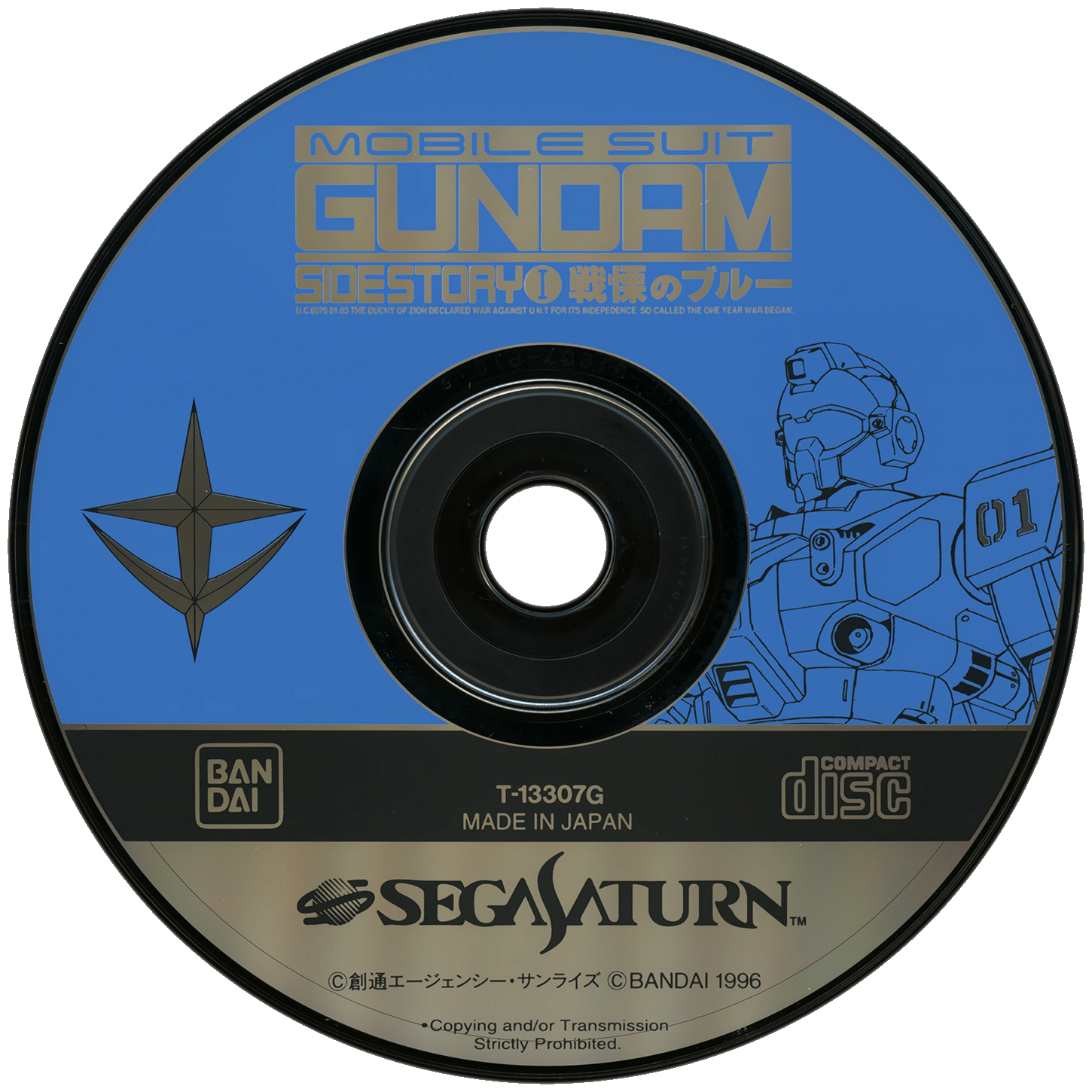 Mobile Suit Gundam Sidestory - JP Sega Saturn - Retro Island Gaming