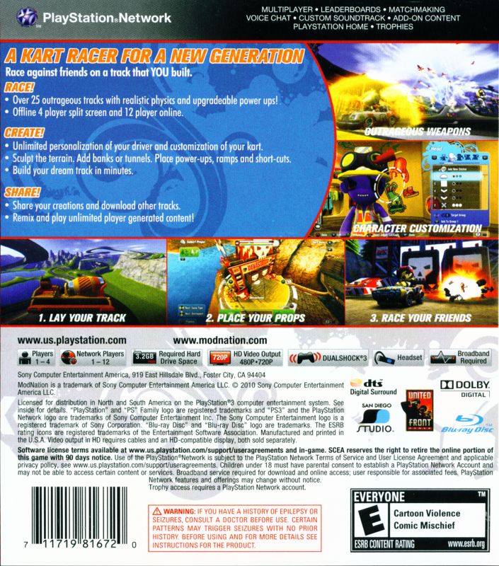 ModNation Racers - Playstation 3 - Retro Island Gaming
