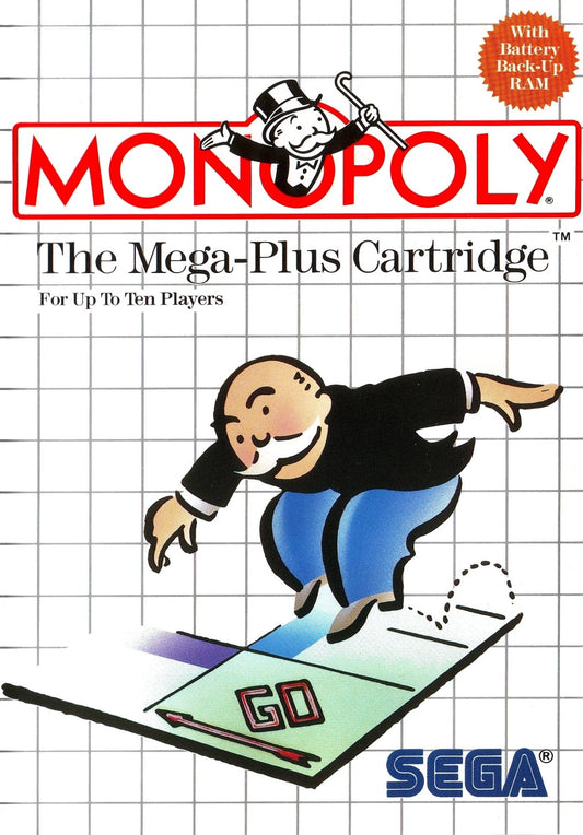 Monopoly - Sega Master System - Retro Island Gaming