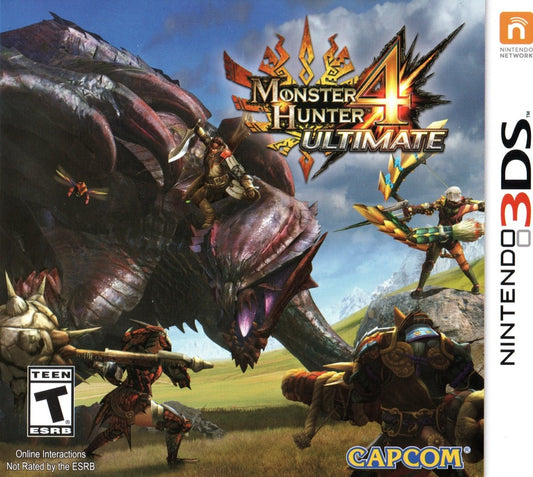 Monster Hunter 4 Ultimate - Nintendo 3DS - Retro Island Gaming