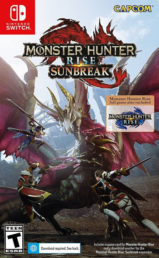 Monster Hunter Rise Sunbreak - Nintendo Switch - Retro Island Gaming