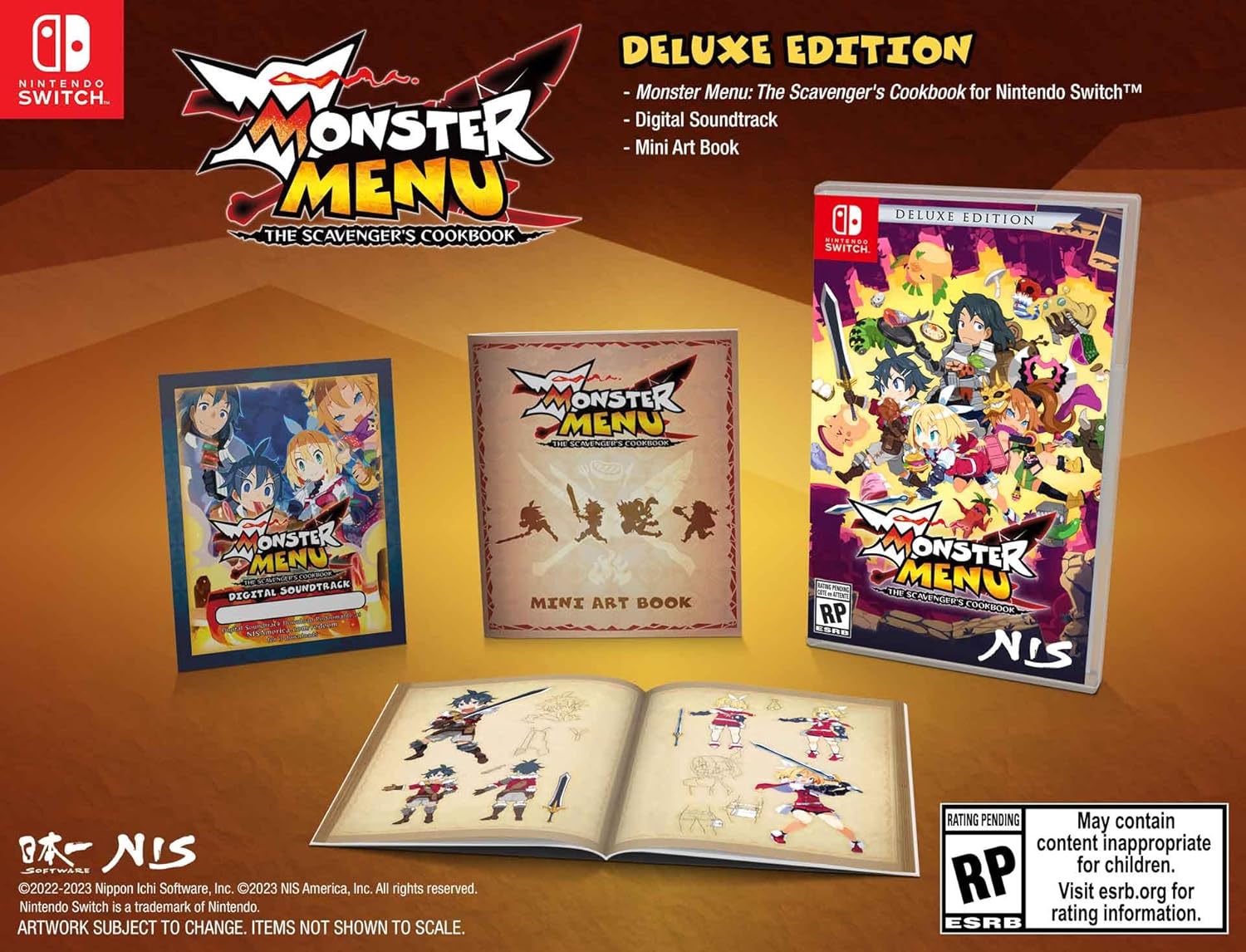 Monster Menu: The Scavenger’s Cookbook [Deluxe Edition] - Nintendo Switch - Retro Island Gaming