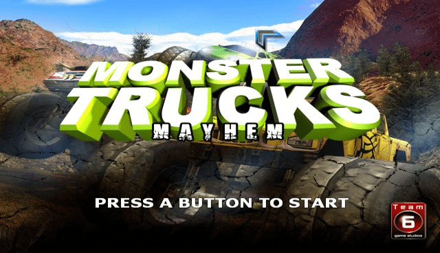 Monster Trucks Mayhem - Wii - Retro Island Gaming