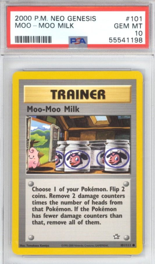 Moo-Moo Milk #101 - Pokemon Neo Genesis - Retro Island Gaming
