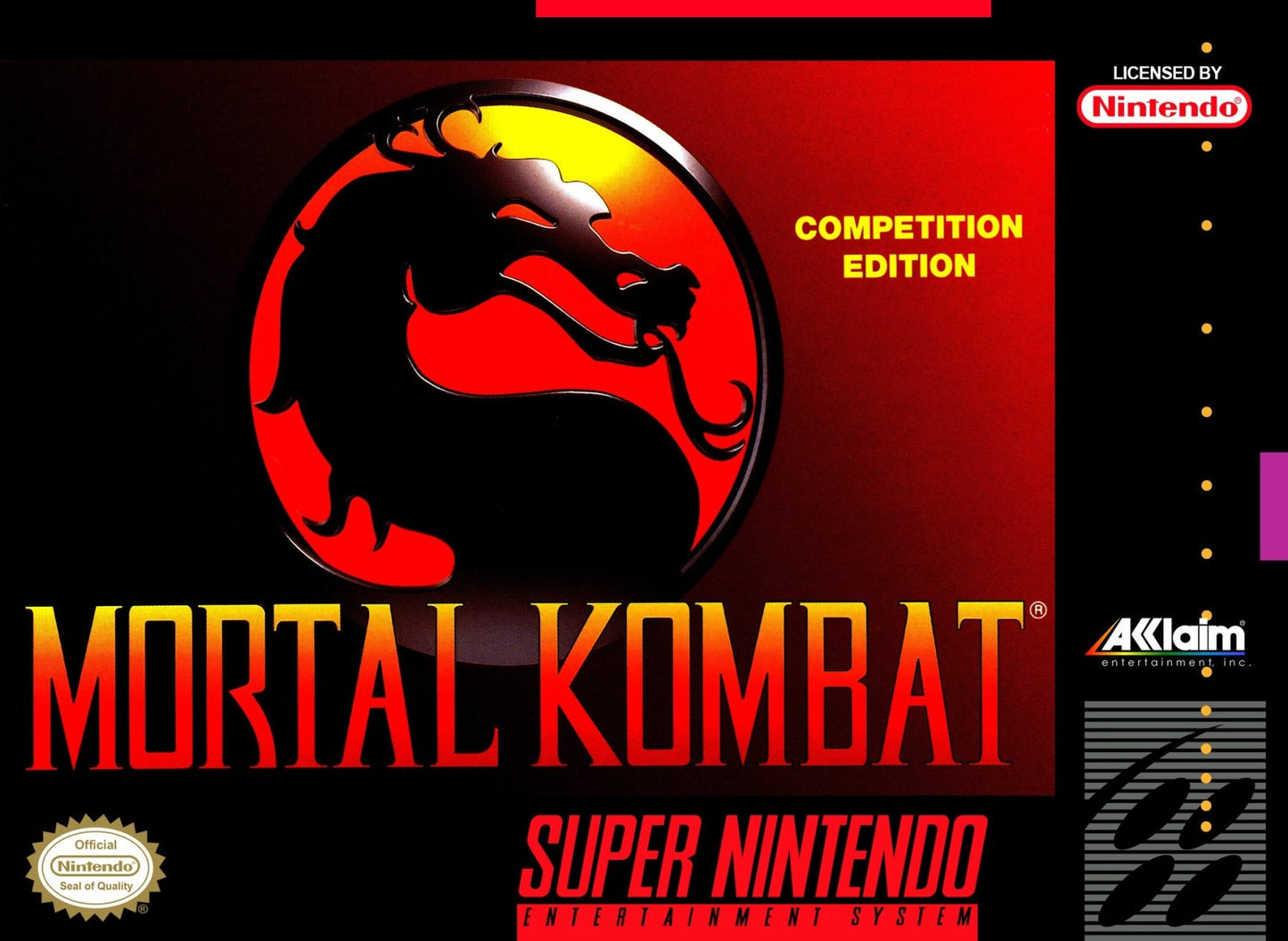 Mortal Kombat - Super Nintendo - Retro Island Gaming